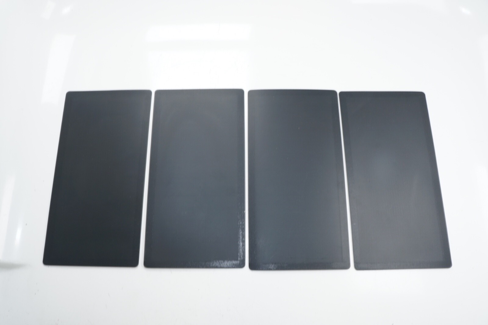 4 Pack 287mm x 140mm PC Computer Fan Filter Grills Mesh Magnetic Cover Black