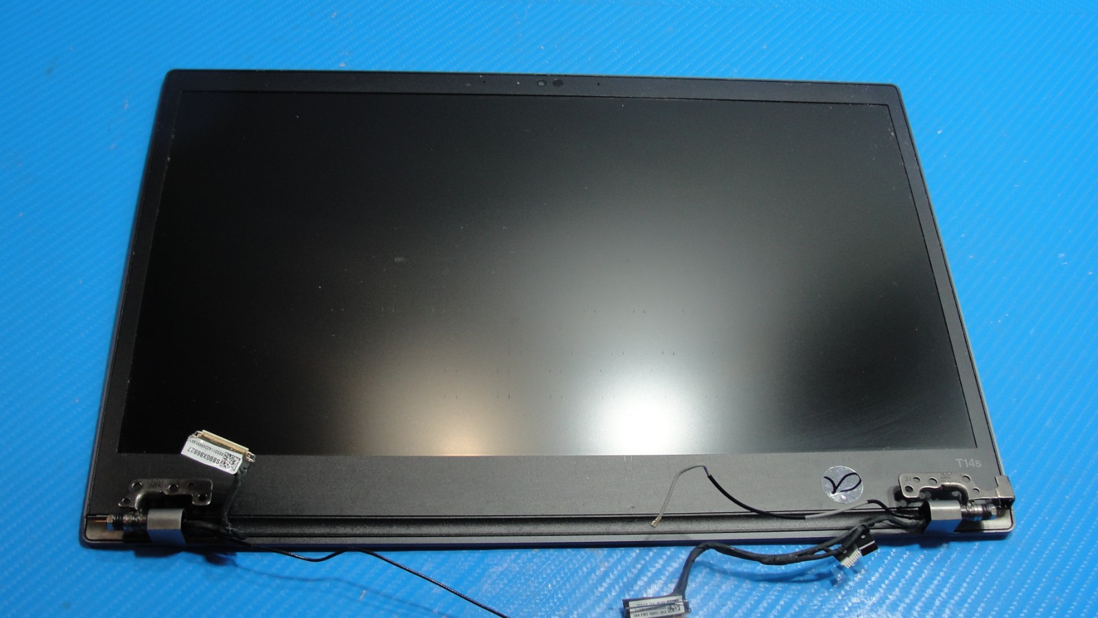 Lenovo ThinkPad 14” T14s Gen 2 OEM Matte FHD LCD Screen Complete Assembly Black