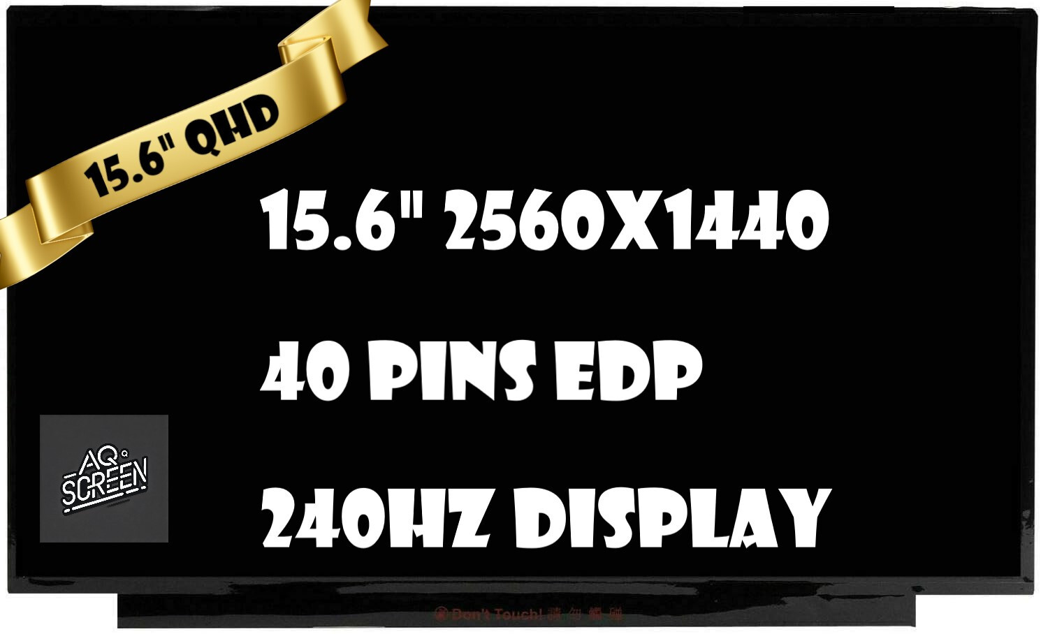 240Hz 15.6″QHD 2560×1440 LCD Screen for MSI GS66 Stealth 11UH-021US Display New