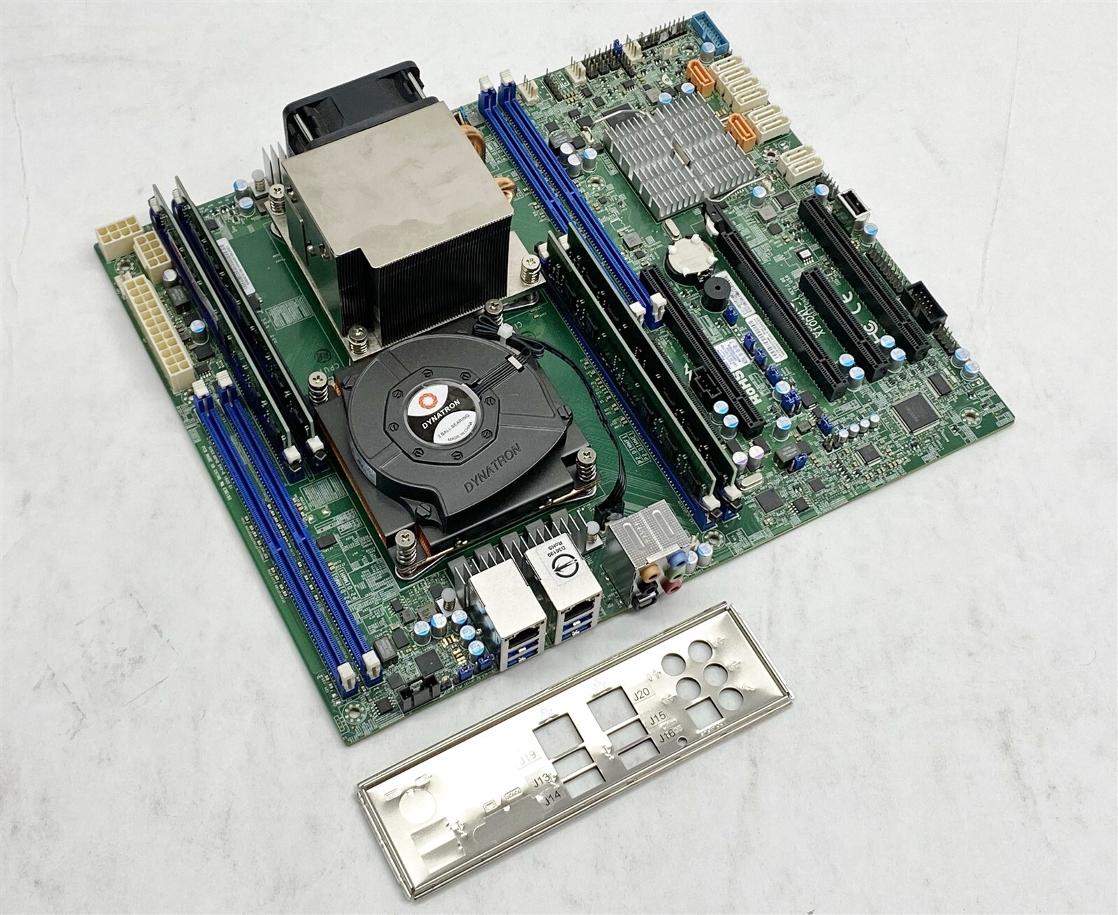 SuperMicro X10DAL-I ATX Server Motherboard w/2*E5-2620 v4 2.10GHz CPU 32GB RAM