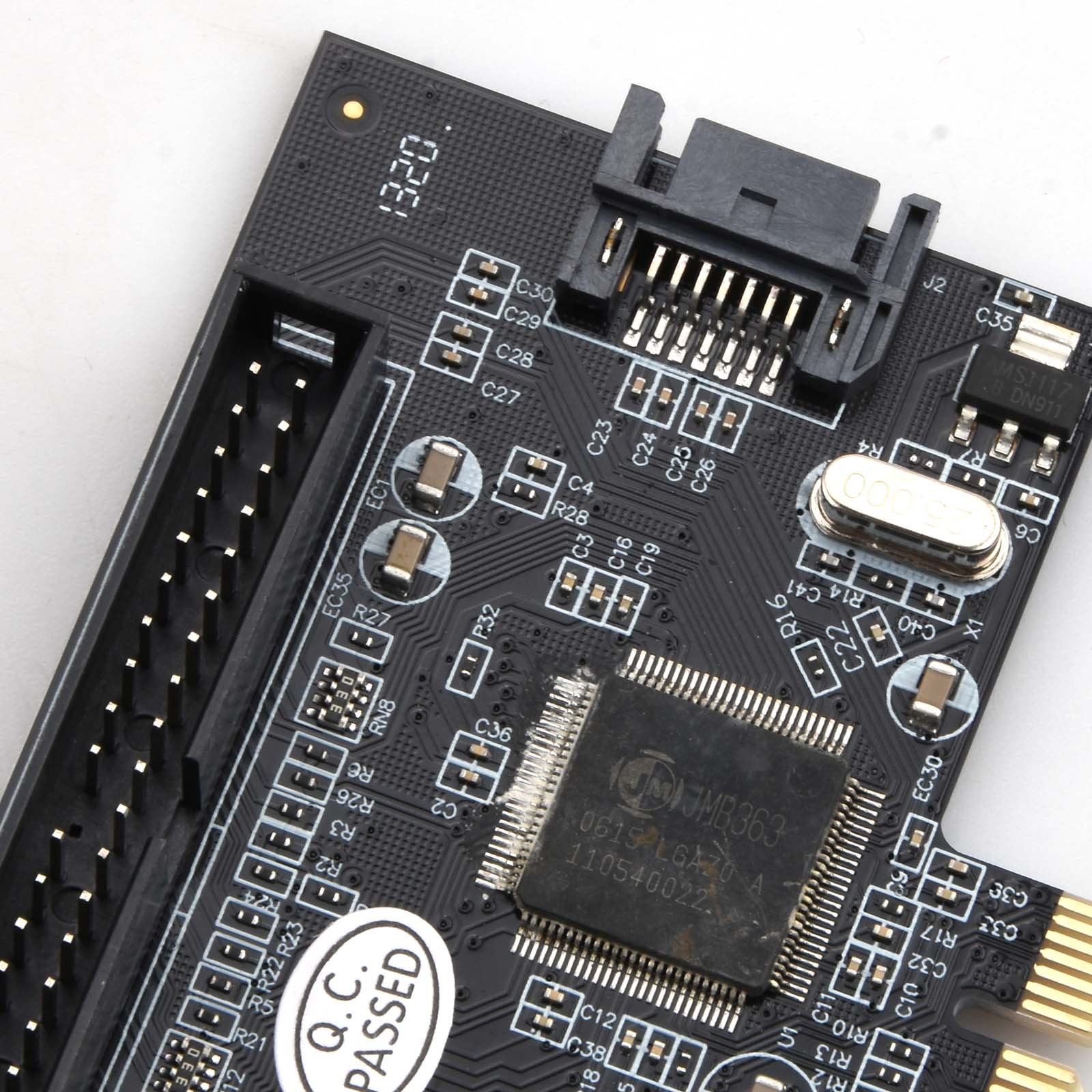 Plug&Play PCI-E to eSATA SATA IDE Expansion Card Raid Controller Adapter JMB363