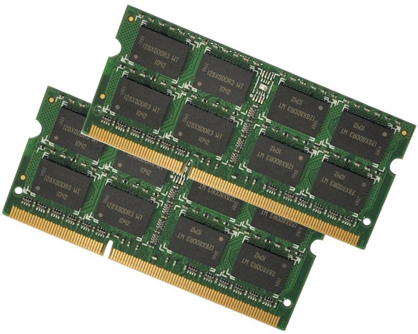Micron 1GB DDR3 1066 DIMM PC3-8500S MT8JSF12864HZ Laptop RAM
