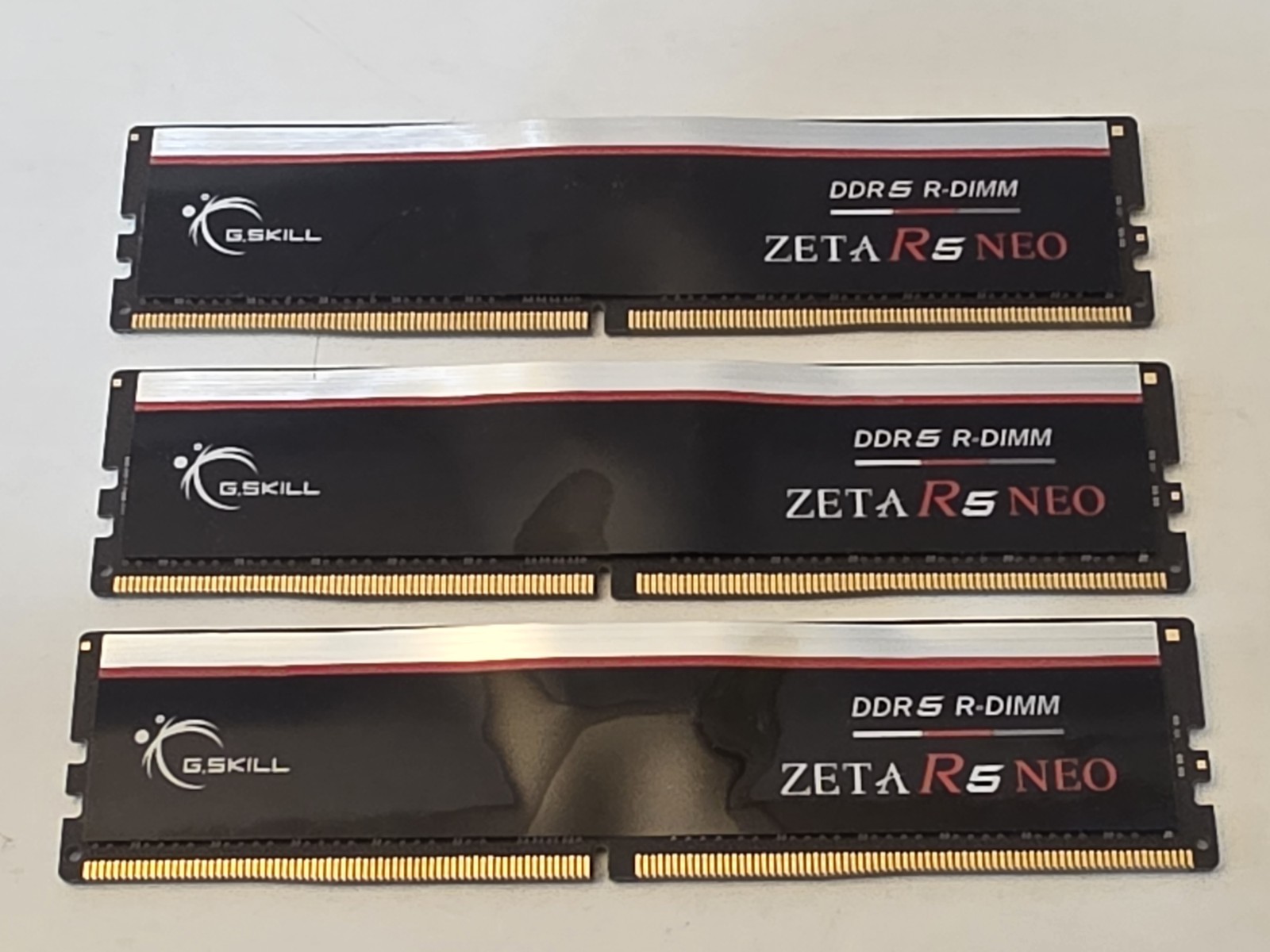 G. Skill ZETA R5 NEO 144GB (3×48GB) DDR5‑6400 RDIMM AMD EXPO READY – PREOWNED