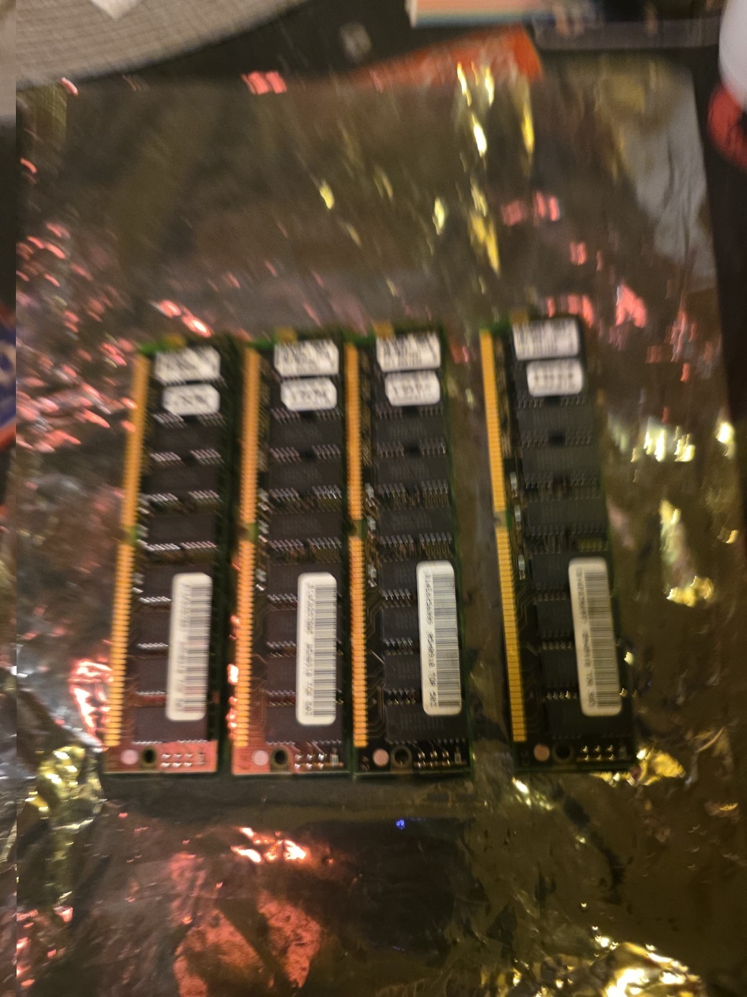 2x 8MB 2Mx40 ECC 72-pin 60ns FPM Parity SIMM Memory 16MB PC RAM Parity IBM #91