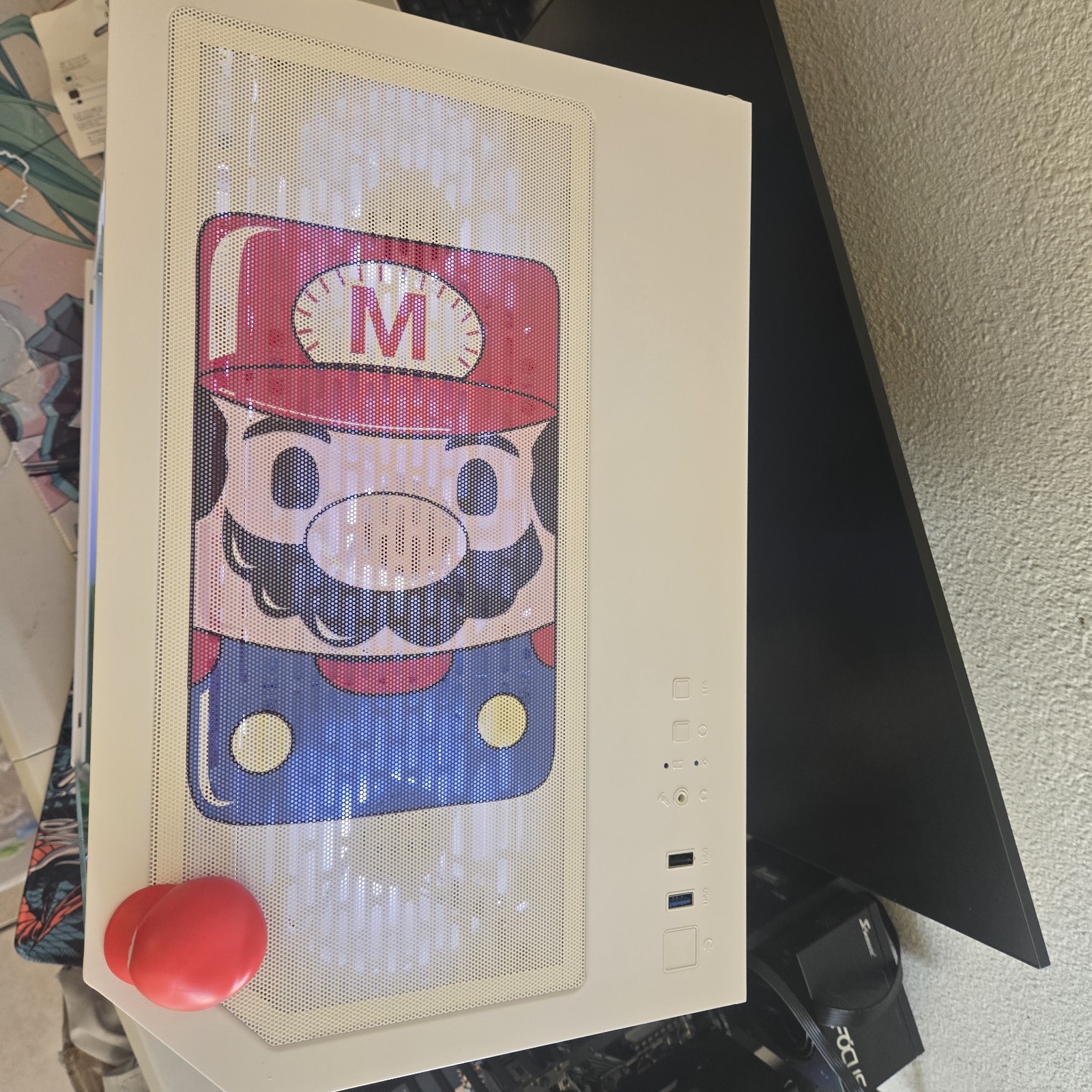 Super Mario Bros Custom PC Case Diorama Kit – World 1-1 Edition (No Fans)