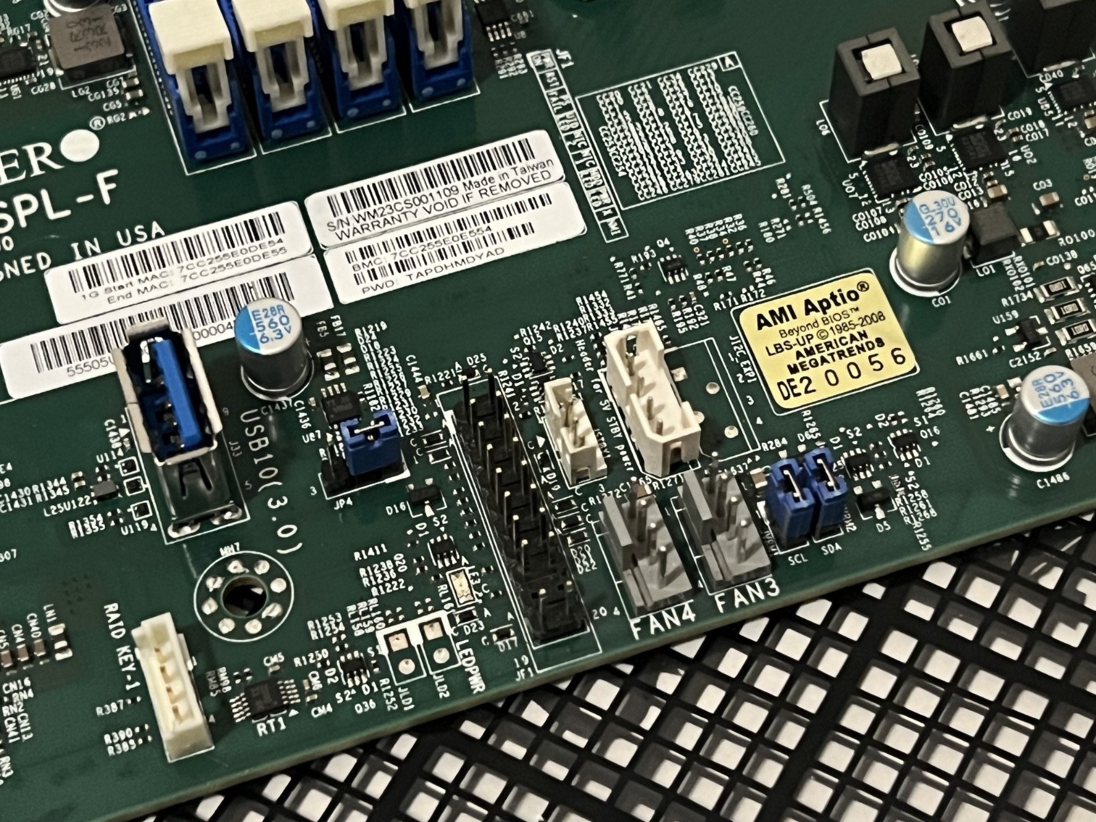 Supermicro X12SPL-F | C621A | LGA4189 ATX Server Motherboard + I/O & Heatsink