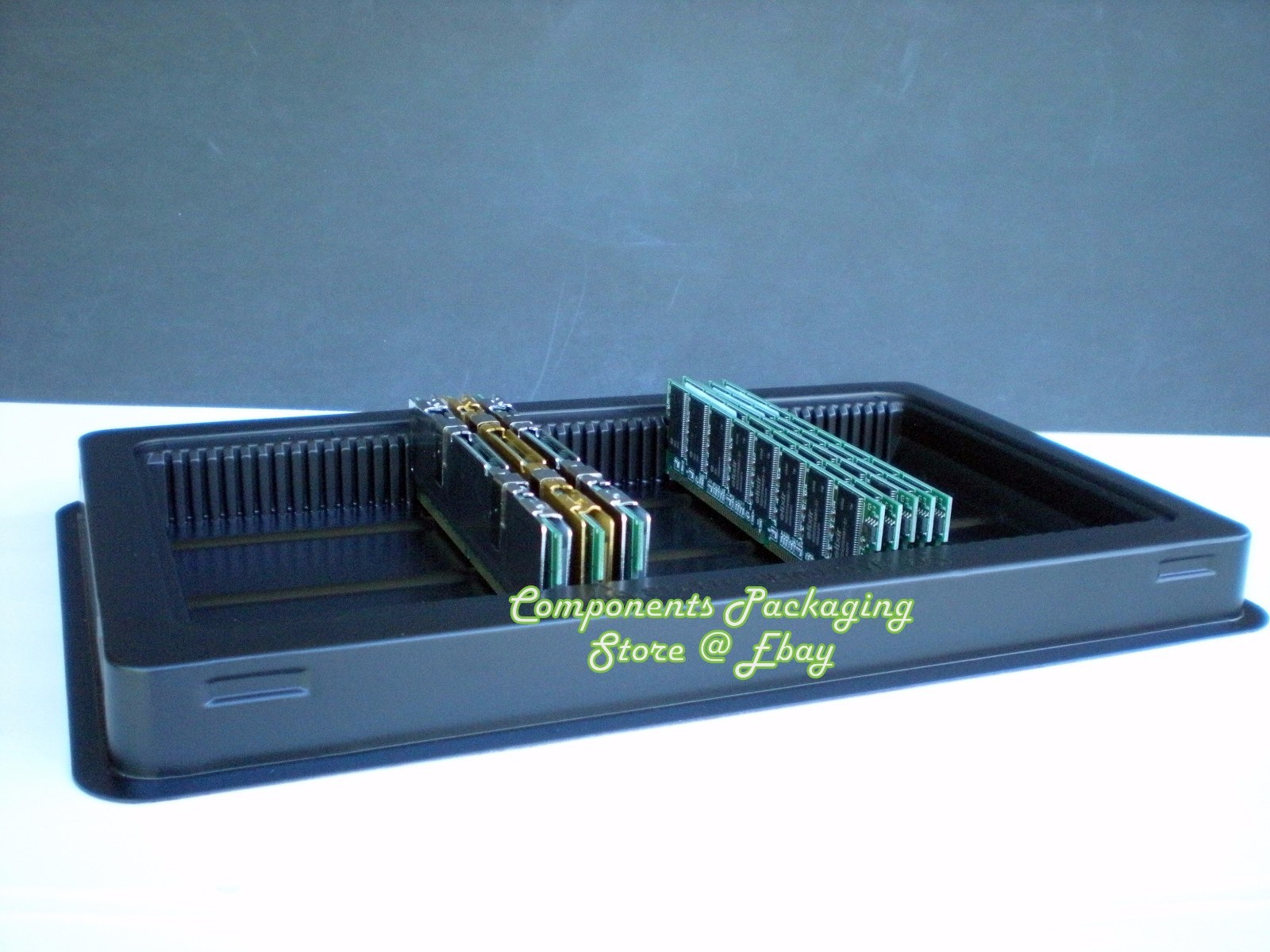 Long DIMM Tray Case for DDR RAM Memory – Sold in Lot of 2 5 10 or 20 Trays