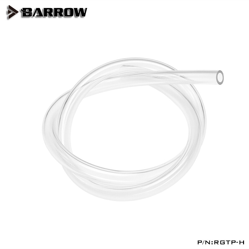 Barrow PU Soft Tubing 3/8″ ID, 5/8″ OD 1000mm Clear 10/16mm 10mm/16mm 10/16