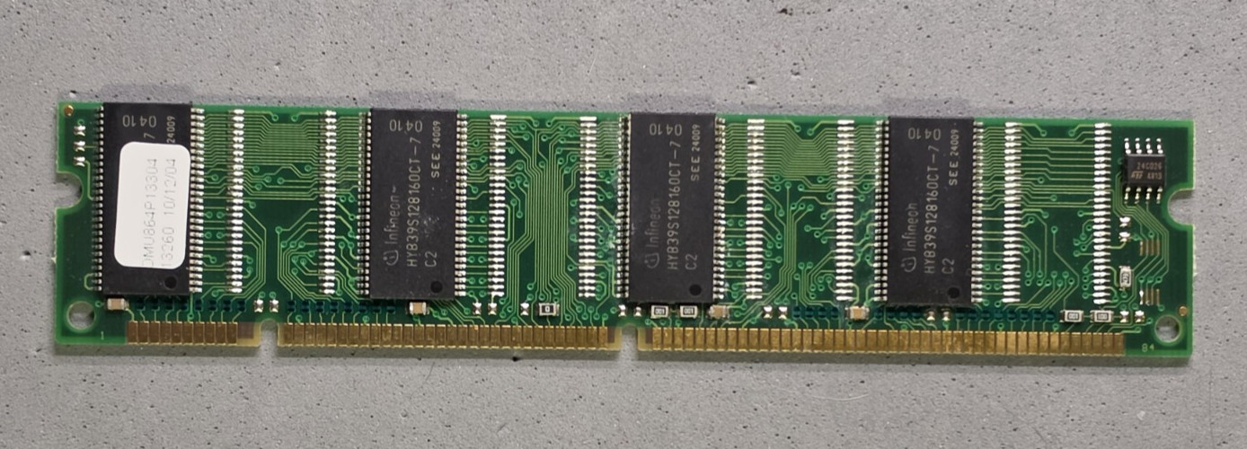 INFINEON 64MB ~ DMU864P13304 ~ PC133 DESKTOP RAM MEMORY