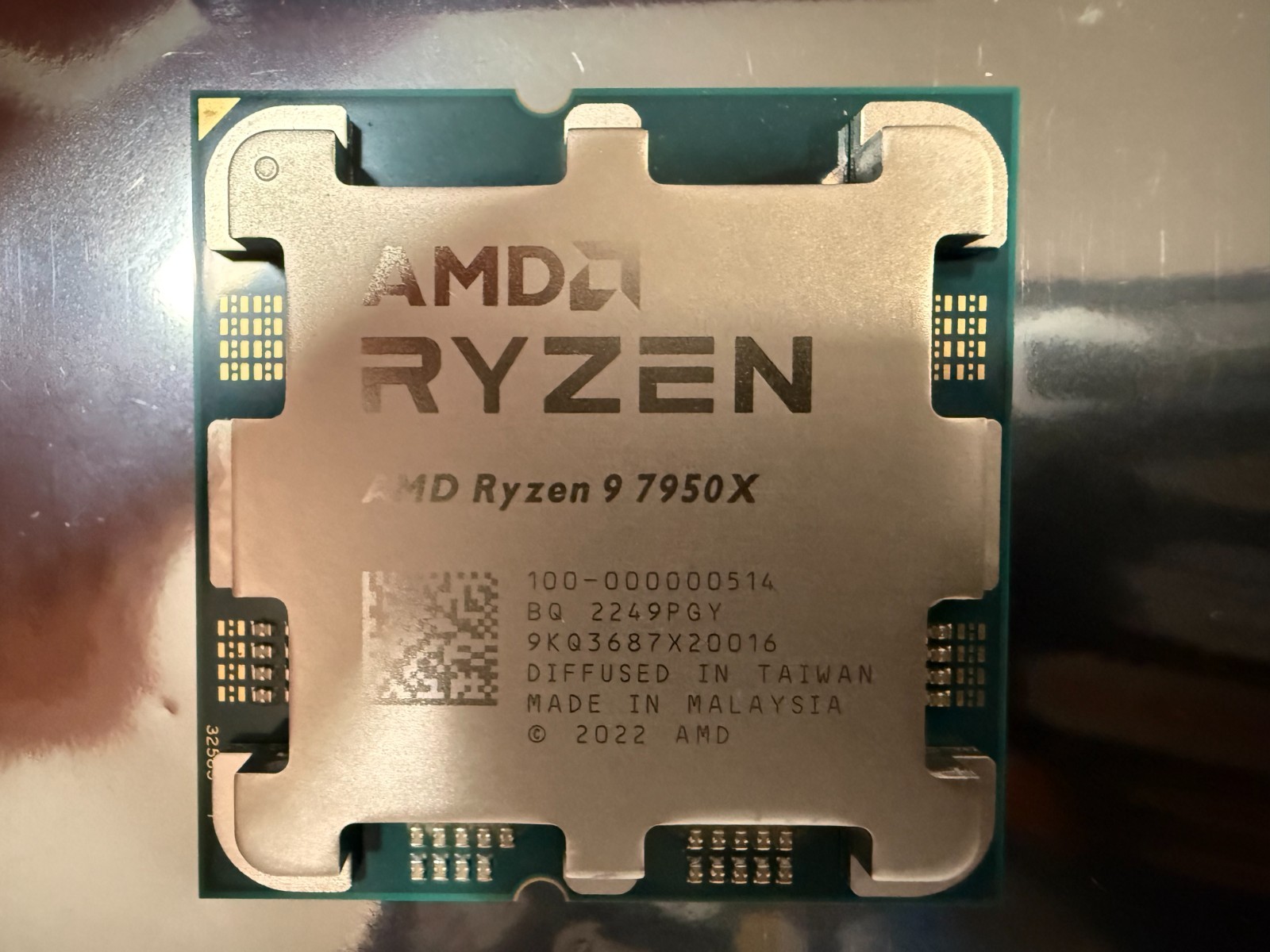 AMD Ryzen 9 7950x CPU | AM5 Socket | 16 Core 32 Thread | 5.7GHz Boost