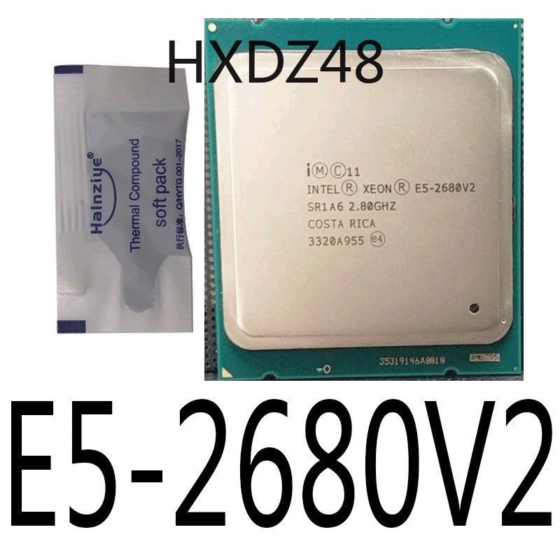 Intel Xeon E5-2680 V2 E5-2680V2 2.8GHz 25MB 10-Core LGA2011 Processor