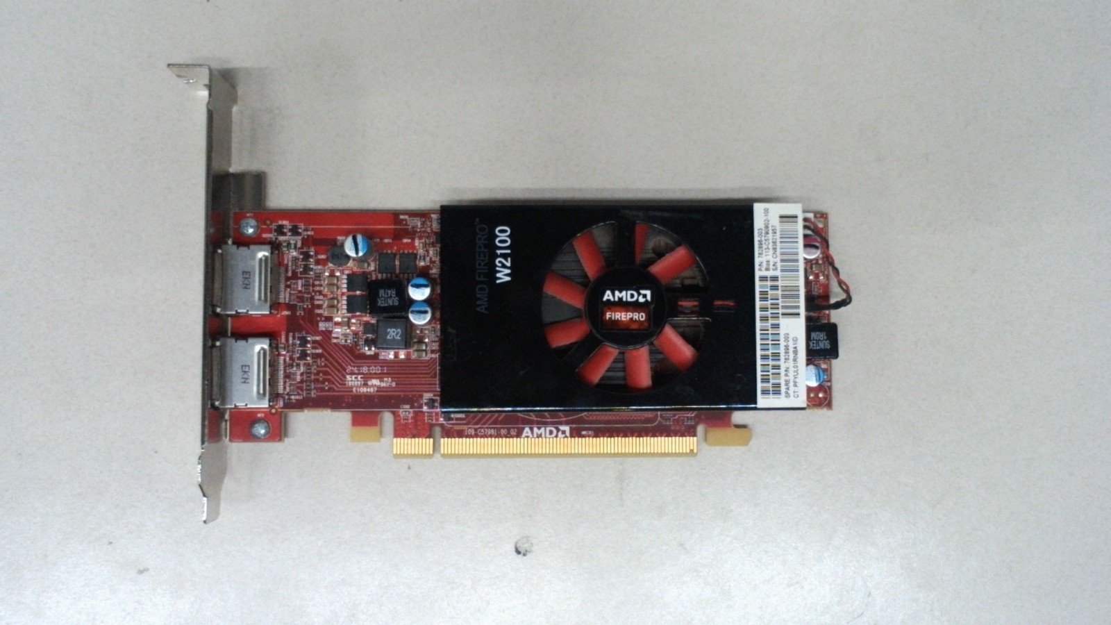 AMD FirePro W2100 2GB DDR3 PCIe Graphics Card