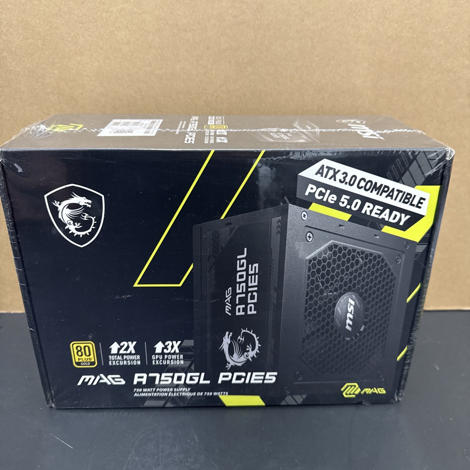 MSI – MAG A750GL PCIE 5 750W Power Supply