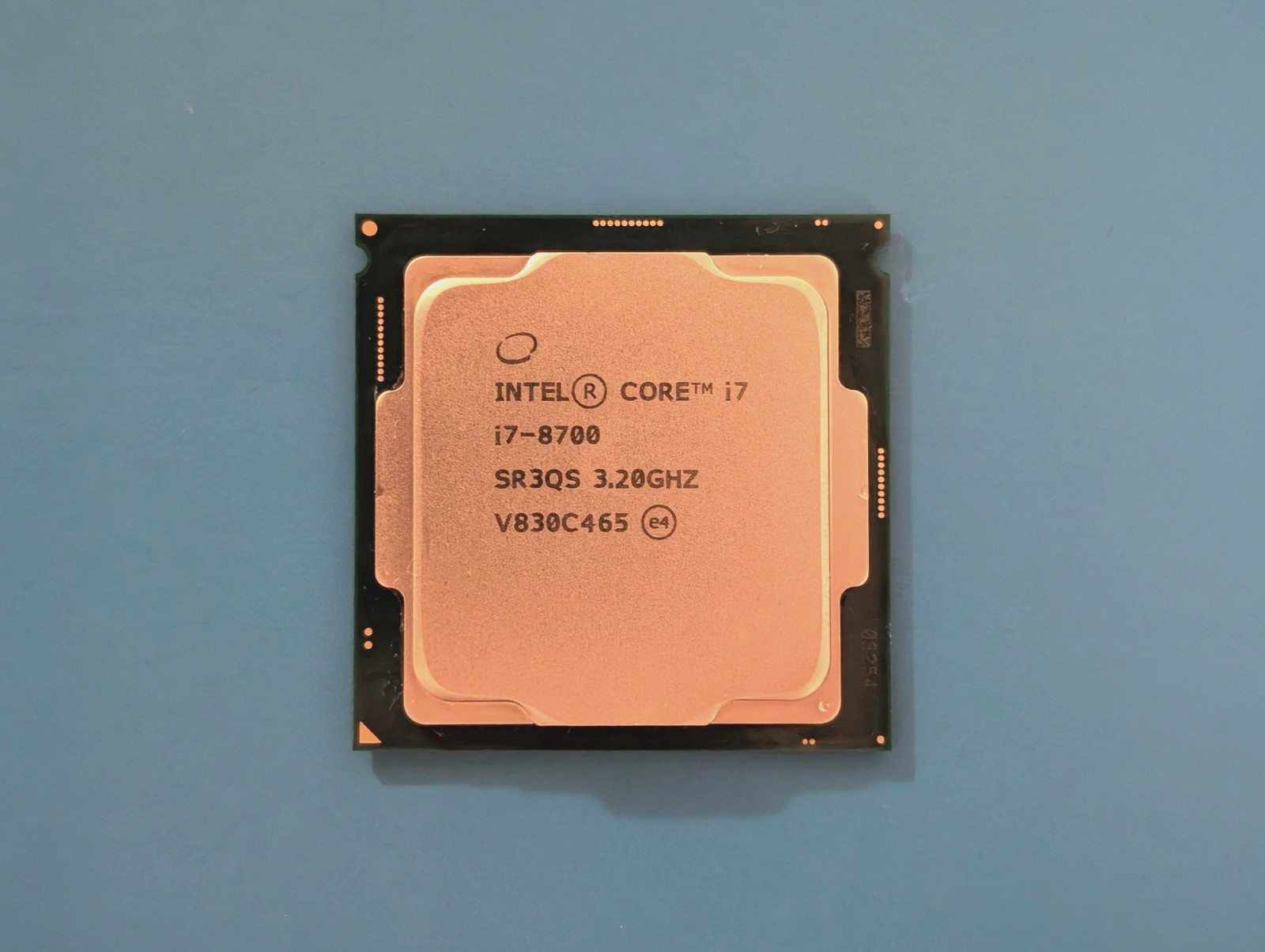 Intel Core i7-8700 8th Gen Processor (3.2 GHz, 6 Cores, LGA 1151) – SR3QS