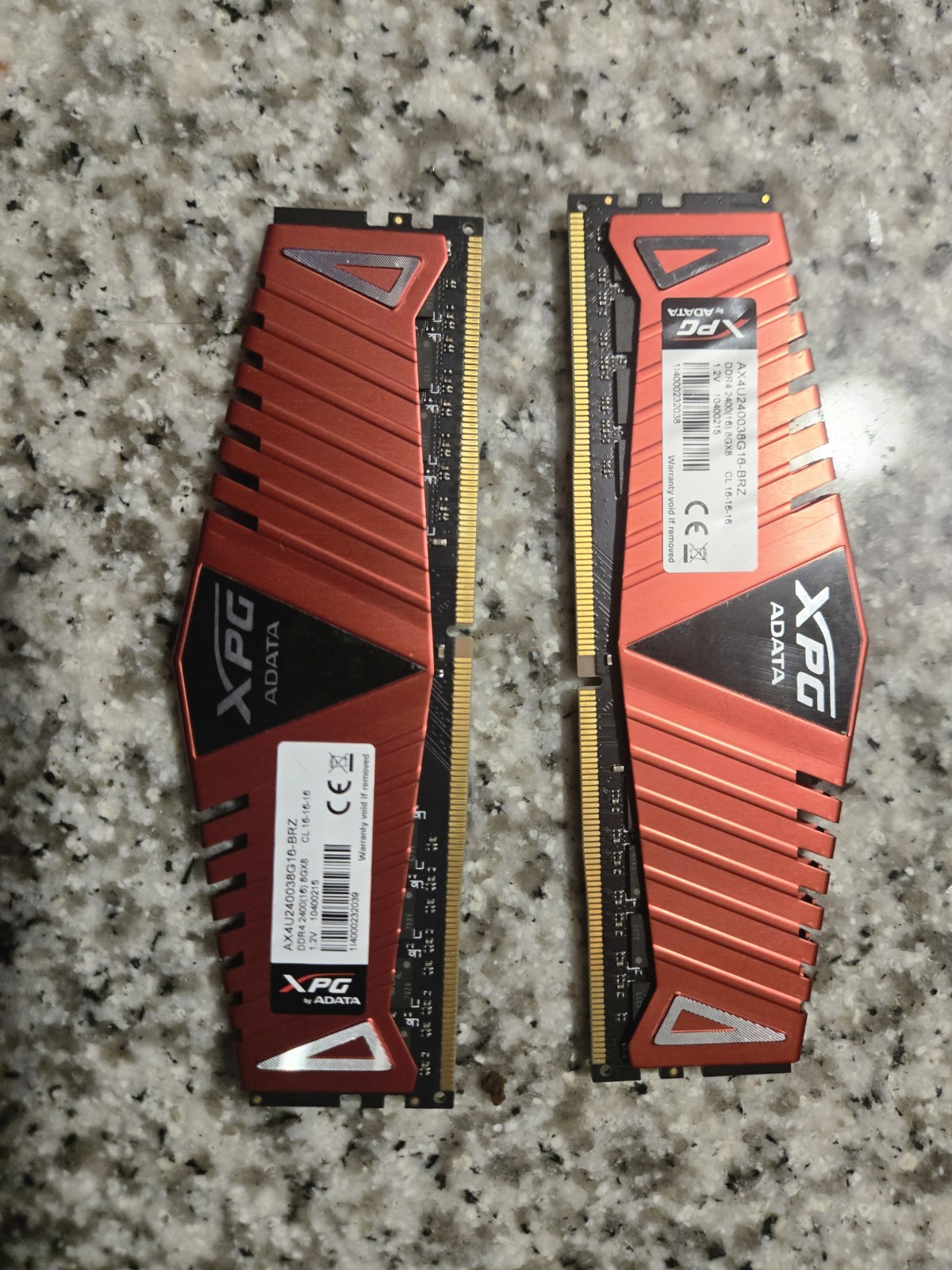 ADATA XPG 16GB (2x8GB) DDR4-2400 PC4-19200 288-Pin DIMM Unbuffered FAST SHIPPING