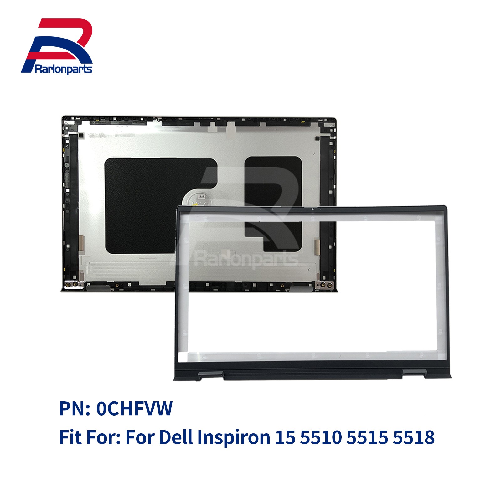 For Dell Inspiron 15 Pro 5510 5515 5518 LCD Back Cover Front Bezel Hinges 0CHFVW