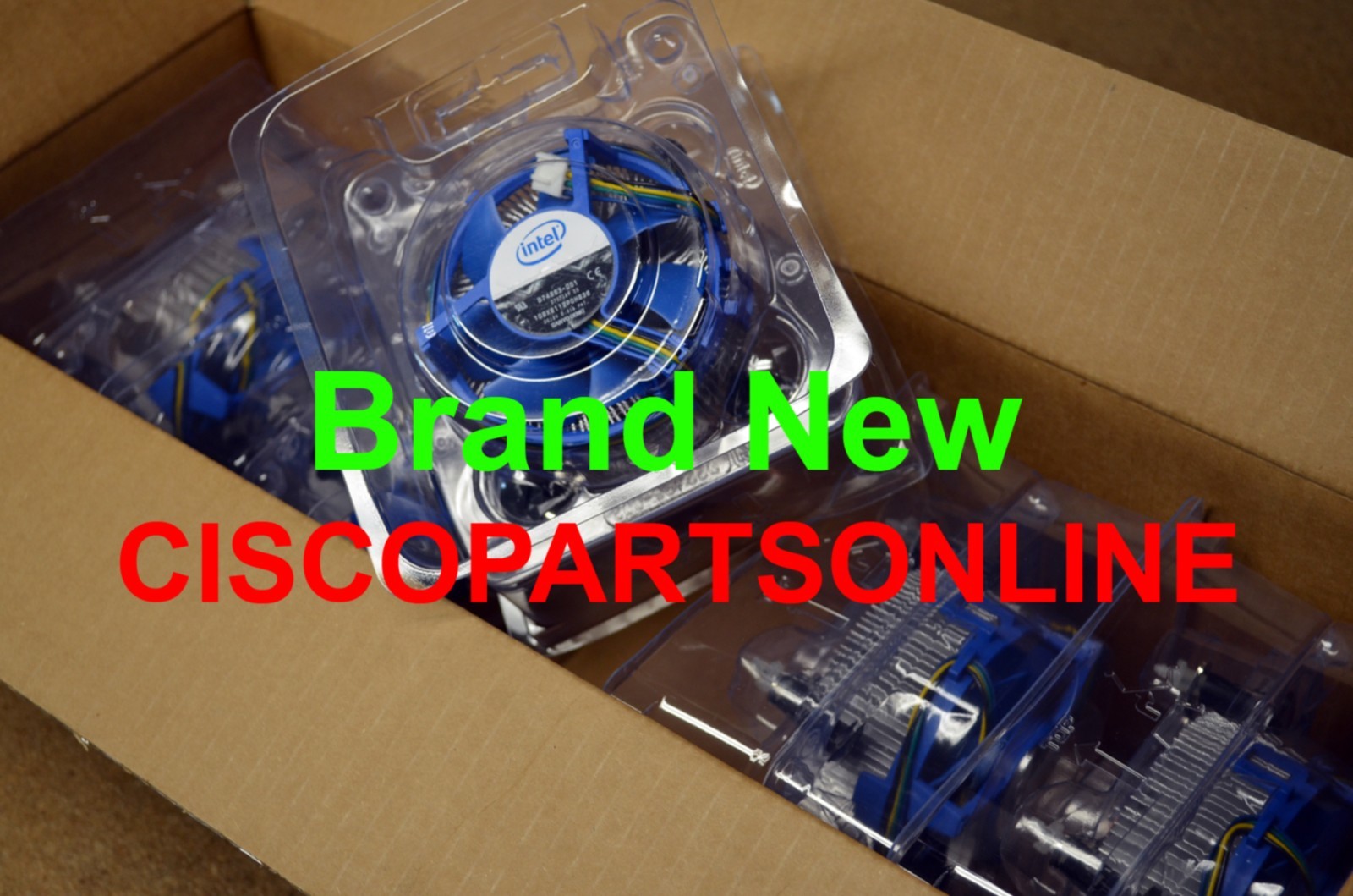 Intel D74883-001 LGA 775 Extreme Copper Core Cooling Fan (Brand New)