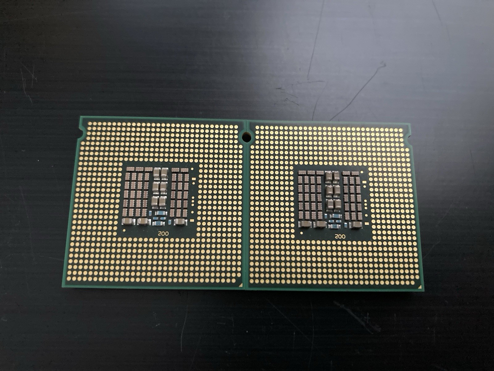 2 x Intel Xeon E5462 SLANT 2.8GHz 12MB 1600MHz Socket 771 Quad Core CPU Bundle