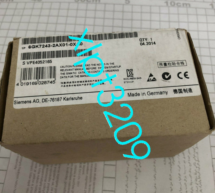 6GK7243-2AX01-0XA0 Brand New SIEMENS module DHL or Fedex