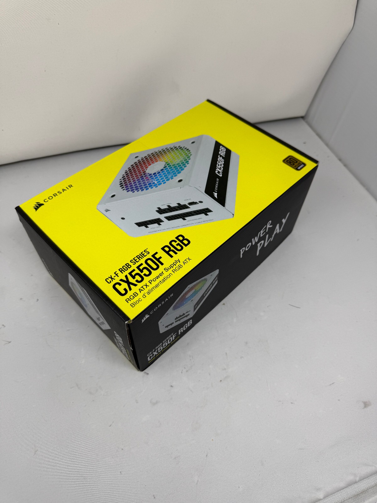 Corsair CX550F RGB LIGHTING PSU 550W EMPTY BOX