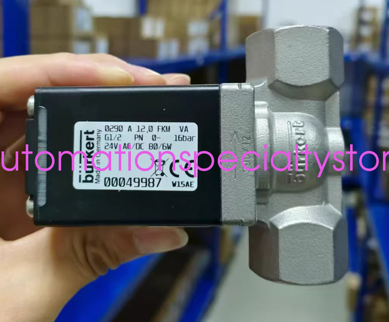 New Burkert 0290 A 12.0 FKM VA 00049987 Solenoid valve shipping Via DHL /Fedex