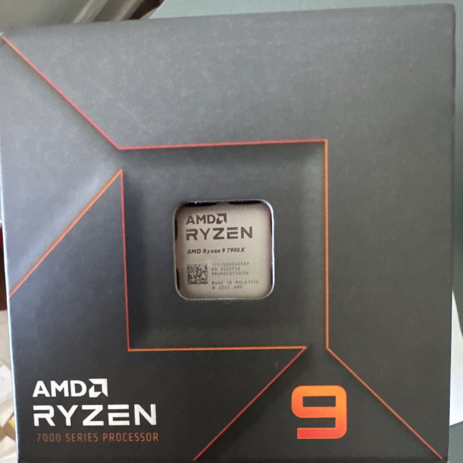 AMD Ryzen 9 7900X 12-Core 24-Thread Desktop CPU Processor AM5 New Sealed
