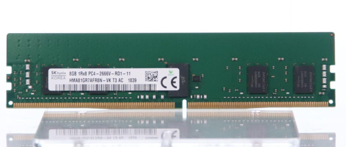 Lot of 4Hynix 8GB DDR4-2666 PC4-21300 1Rx8 ECC RDIMM Server RAM HMA81GR7AFR8N-VK