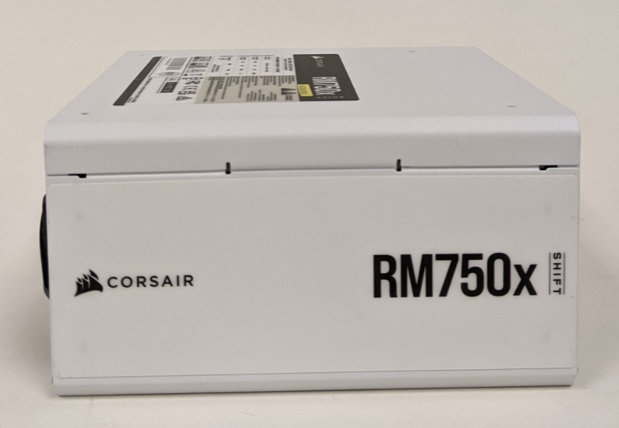 Corsair RM750x SHIFT White 750W 80+ Gold Fully Modular PSU Open Box