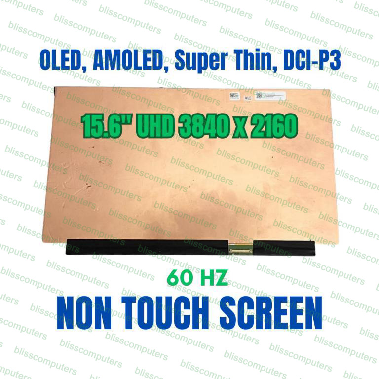 15.6″ LCD Replacement ATNA56WR06-0 Non Touch 40 Pin Display UHD 4K