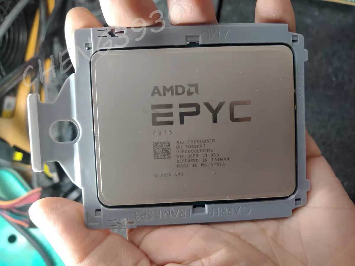 (Unlocked) AMD EPYC Milan 7V13 64-core 128-thread 2.45GHz SP3 280W CPU processor