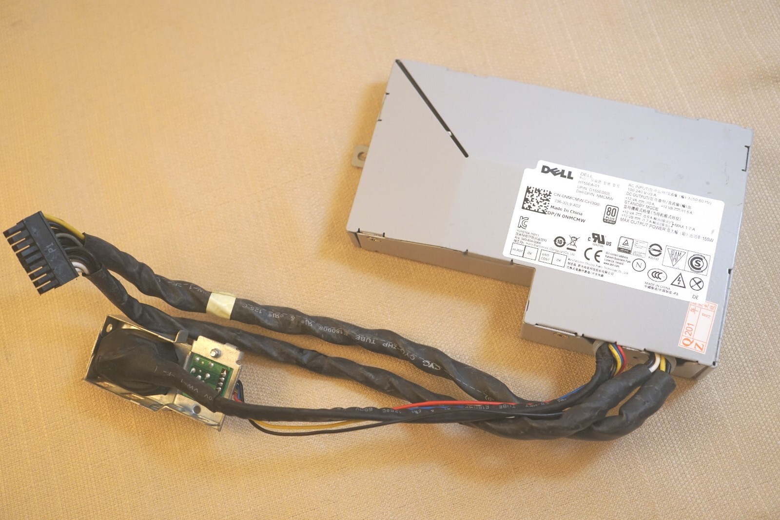 Dell OptiPlex 3240 3440 7440 All-In-One Power Supply H155EA-01 D155E002L NMCMW