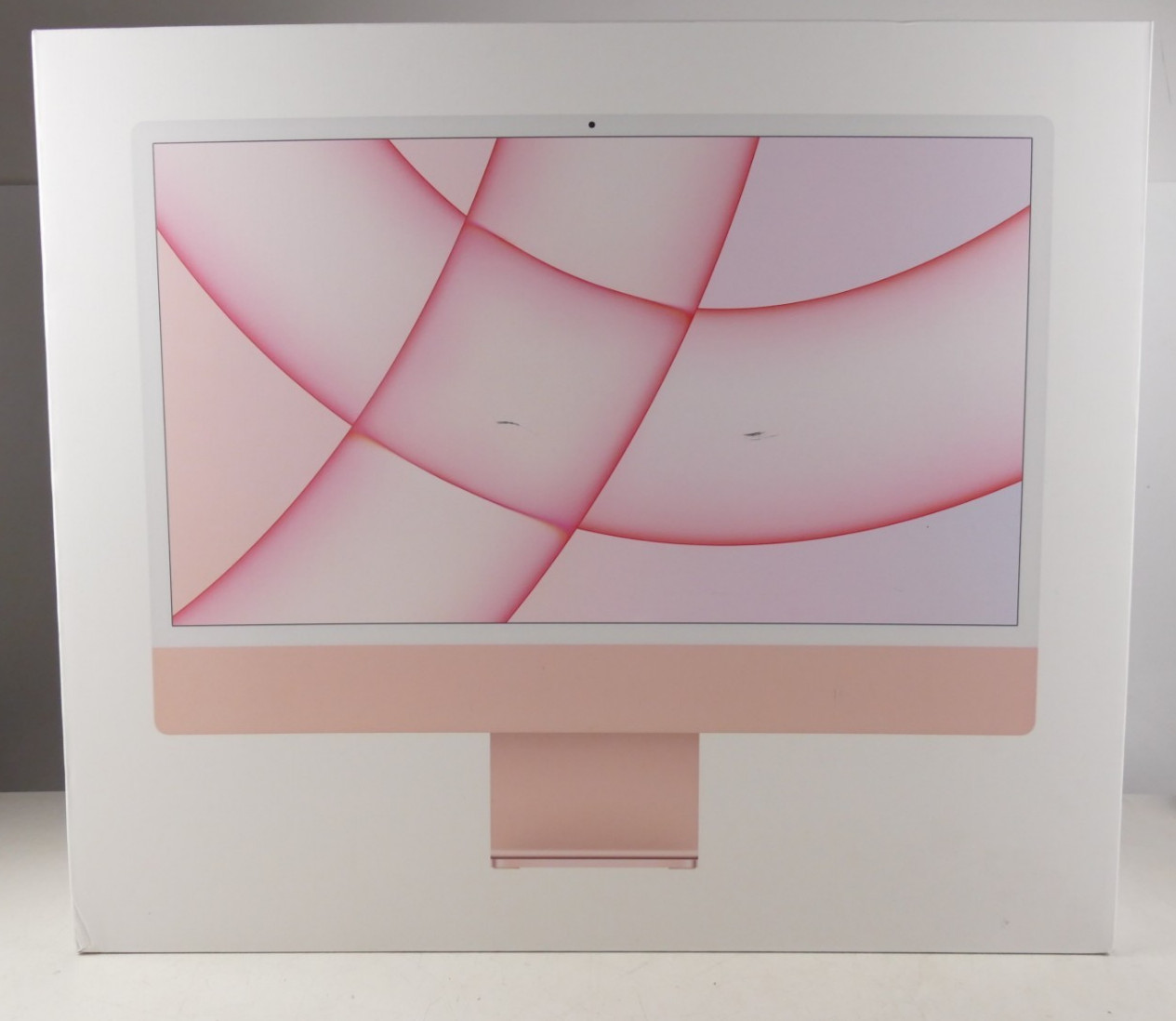 Boxed iMac 24-inch Model No. A2439 iMac Pink/8C Box Only V-504