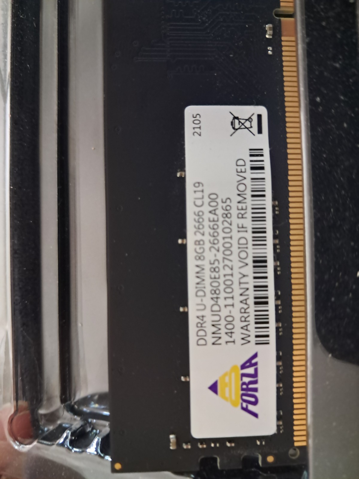 Neo Forza NMUD480E85 8GB (1x8GB) RAM DDR4 2666MHz NMUD480E85-2666EA00