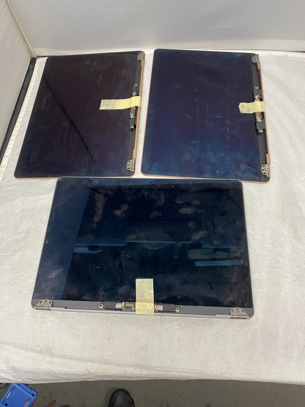 MACBOOK PRO SCREEN 13” SCREEN BUNDLE GOLD and SPACE GREY BROKEN pro and air 9x