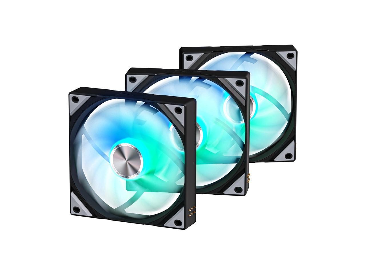 TRYX ROTA SL ARGB 120mm Case Fan 3in1 Contact Connection with Magnetic Cable Gen