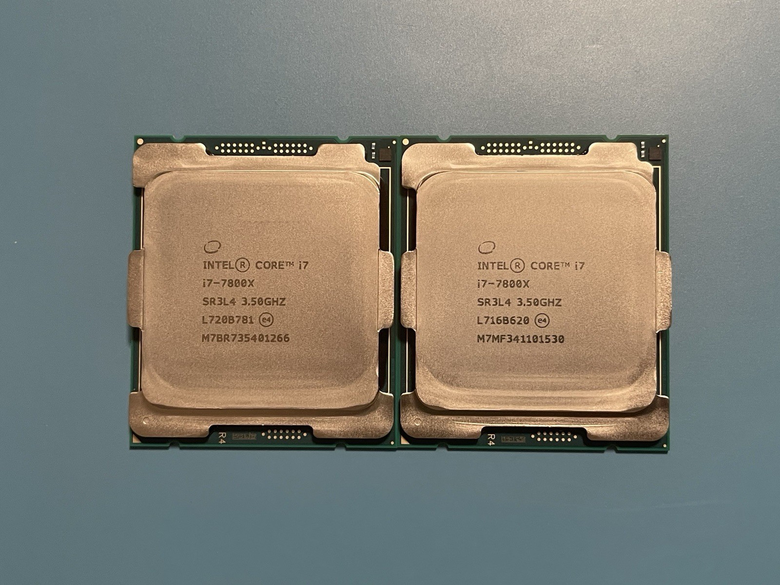 Intel SR3L4 I7-7800X 3.50GHZ CPU 6-Core 12 LGA 2066 Processor