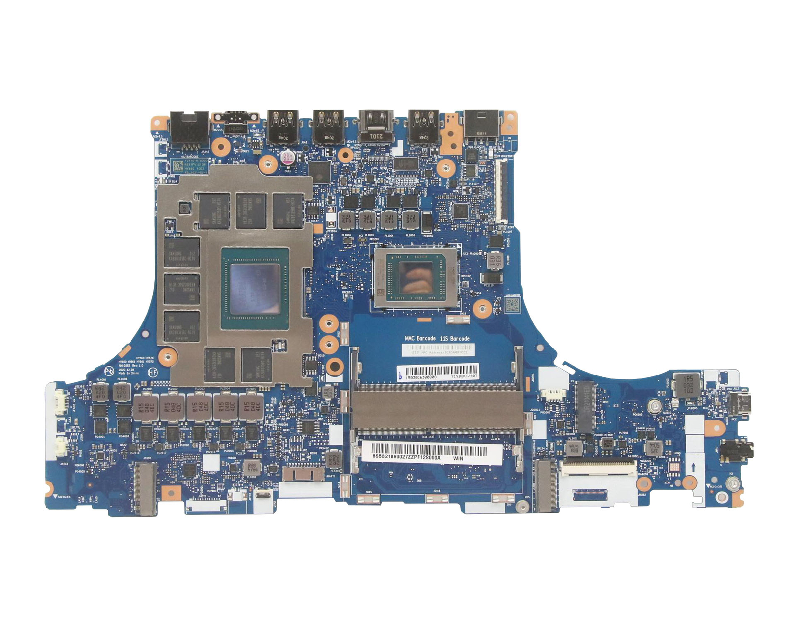 5B21B90027 For Lenovo Legion 5 Pro-16ACH6H Motherboard AMD R7 5800H RTX 3070 8G