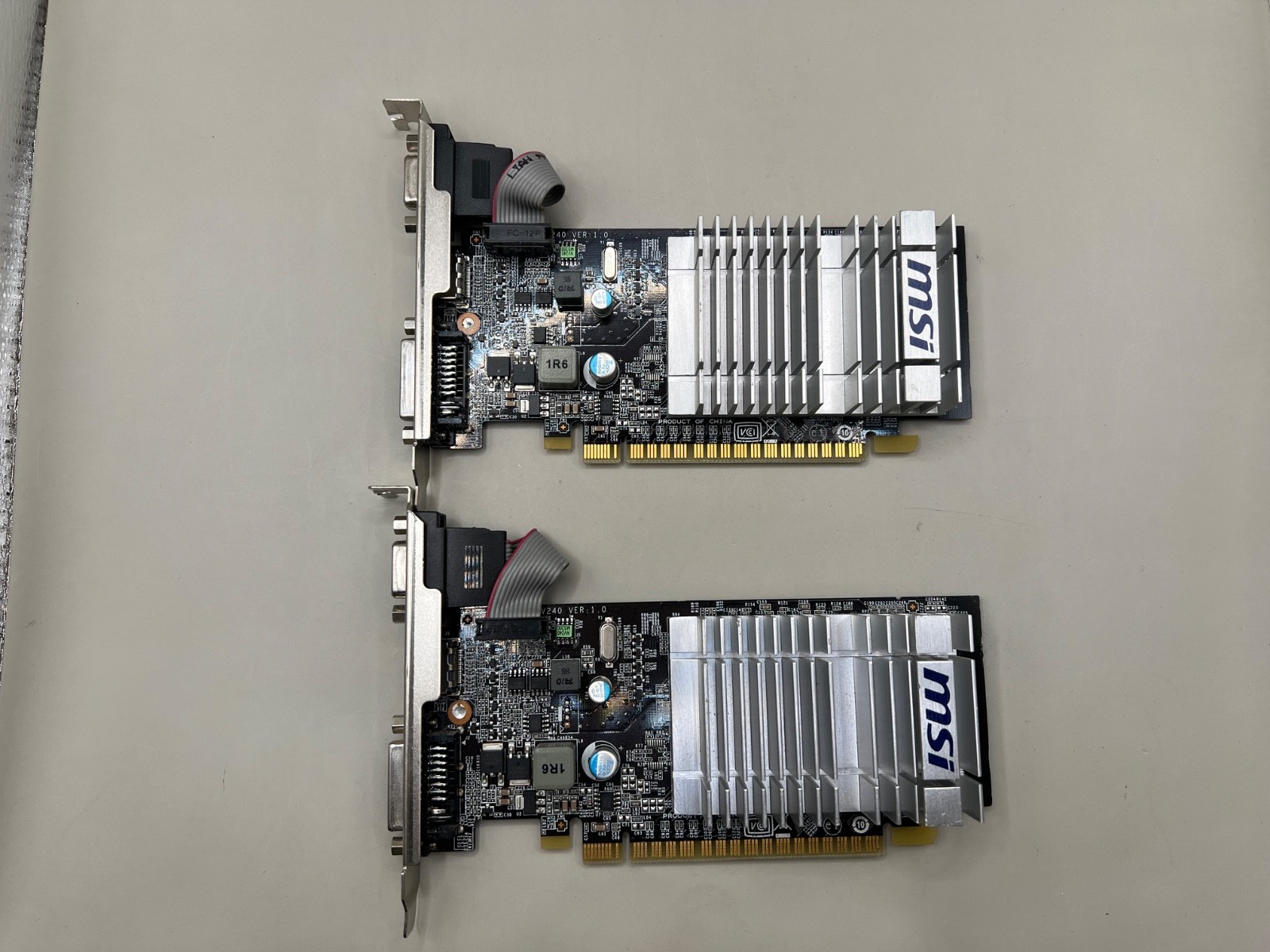 MSI NVIDIA GeForce 210 N210-MD512D3H/LP PCI Express X16 512 MB GDDR3 SDRAM CARD