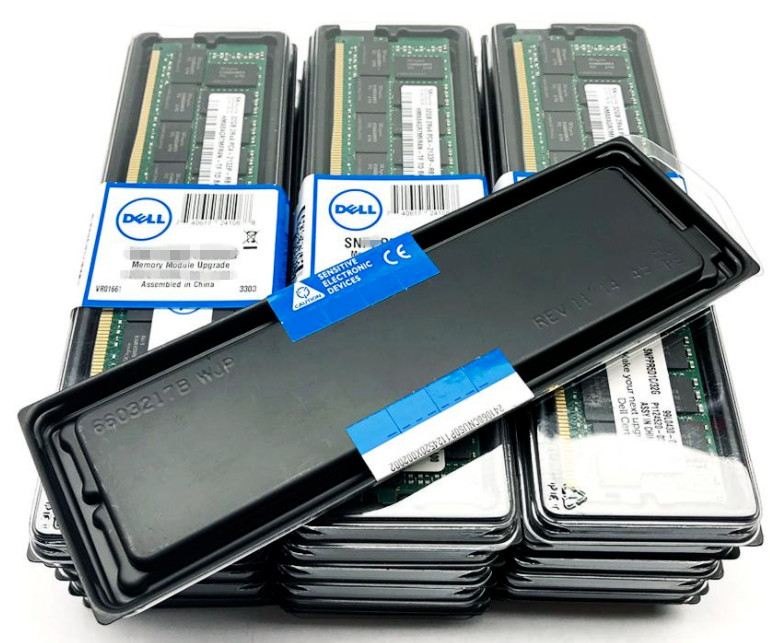 DELL SNPCX1KMC/16G A9755388 2RX8 16GB DDR4 PC4-2400T Unbuffered UDIMM ECC Memory