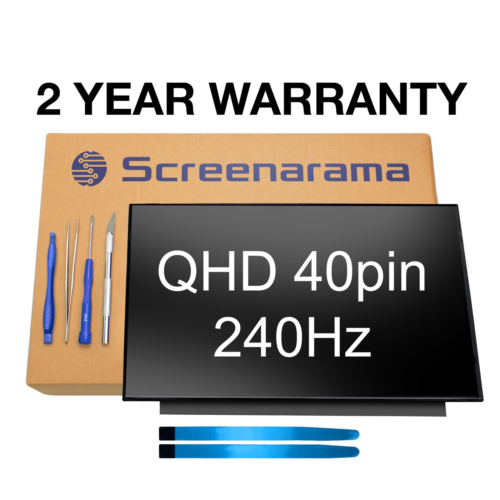 HP Omen 16-WF0XXX 16-WF1XXX 240Hz QHD IPS LCD Screen + Tools SCREENARAMA *FAST