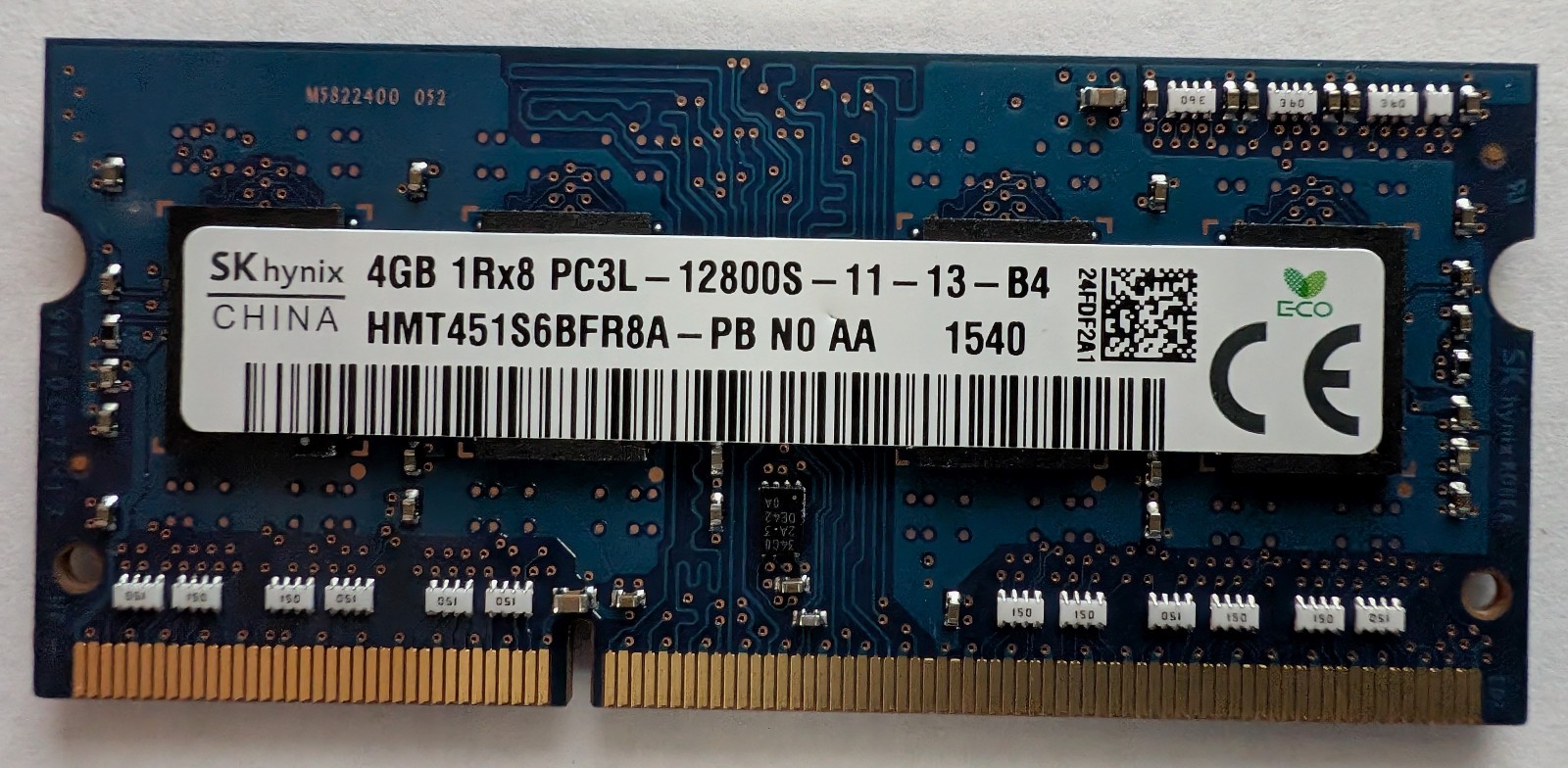 SK Hynix 4GB 1RX8 DDR3L PC3L-12800S-11-13-B4 Laptop Memory