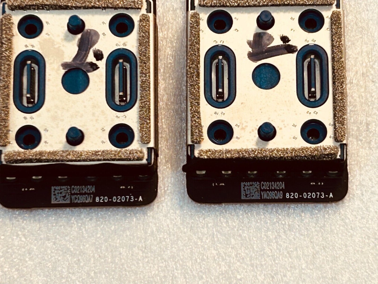 2 x Blue ThunderBolt/USB-C 4 Ports Board for 24″ M1 iMac 2021 MGPK3LL/A A2438