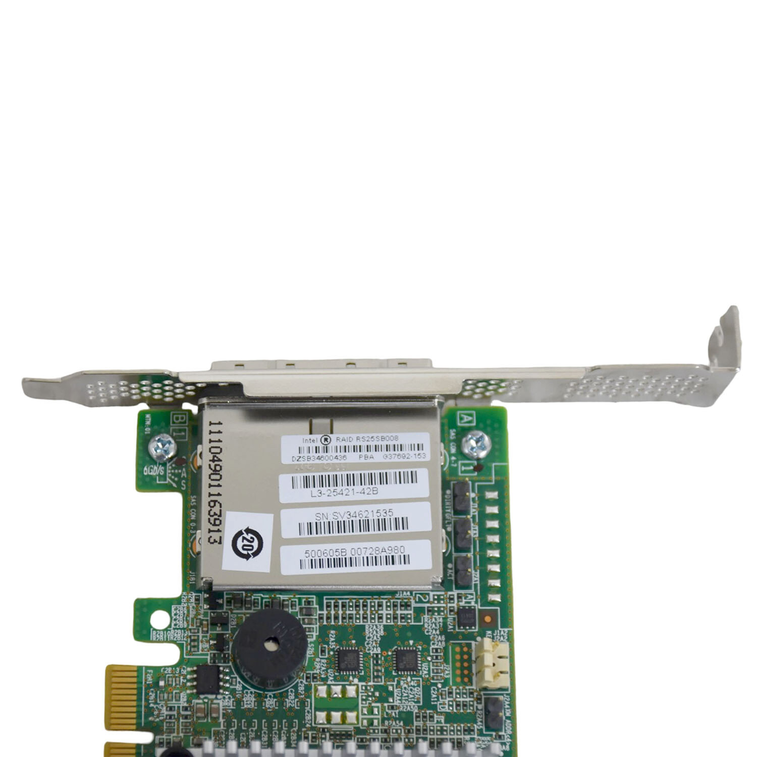Intel RS25SB008 6Gb/s PCI-E SAS 1GB Controllers RAID Cards + Battery