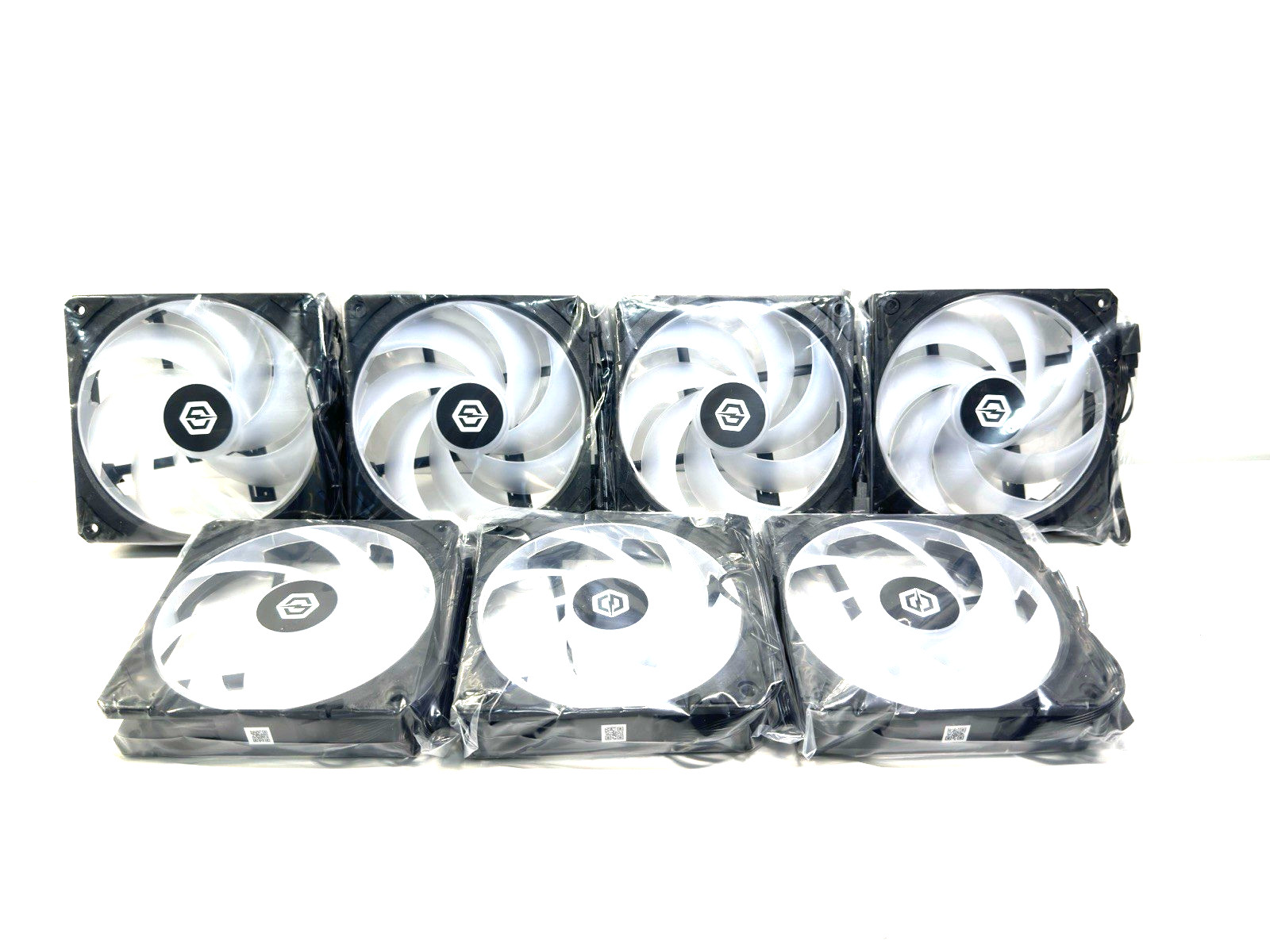 🔥7-PACK CyberPower LevelPlay Gaming ARGB Fan 120mm Ultra Quiet PC Case Fan 4pin