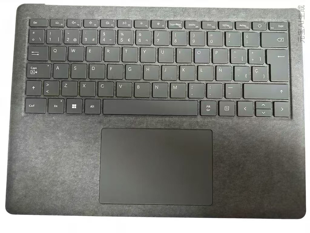 For Microsoft surface laptop 3 4 1868 1951 Topcase keyboard Gray ES Alcantara