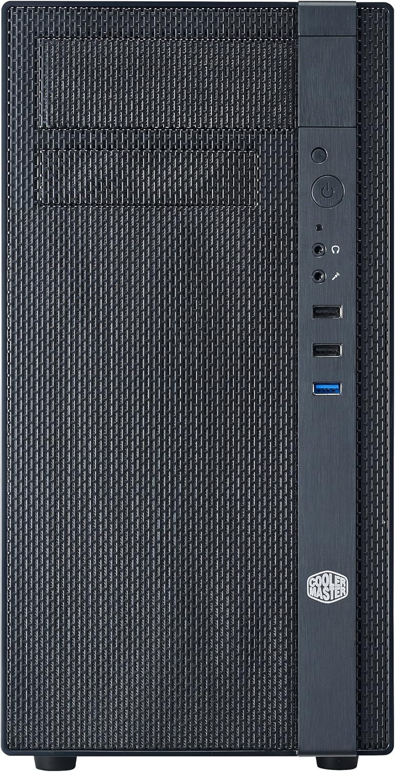 Cooler Master N200 Micro-ATX Mini Tower with Front Mesh Ventilation, USB 3.0