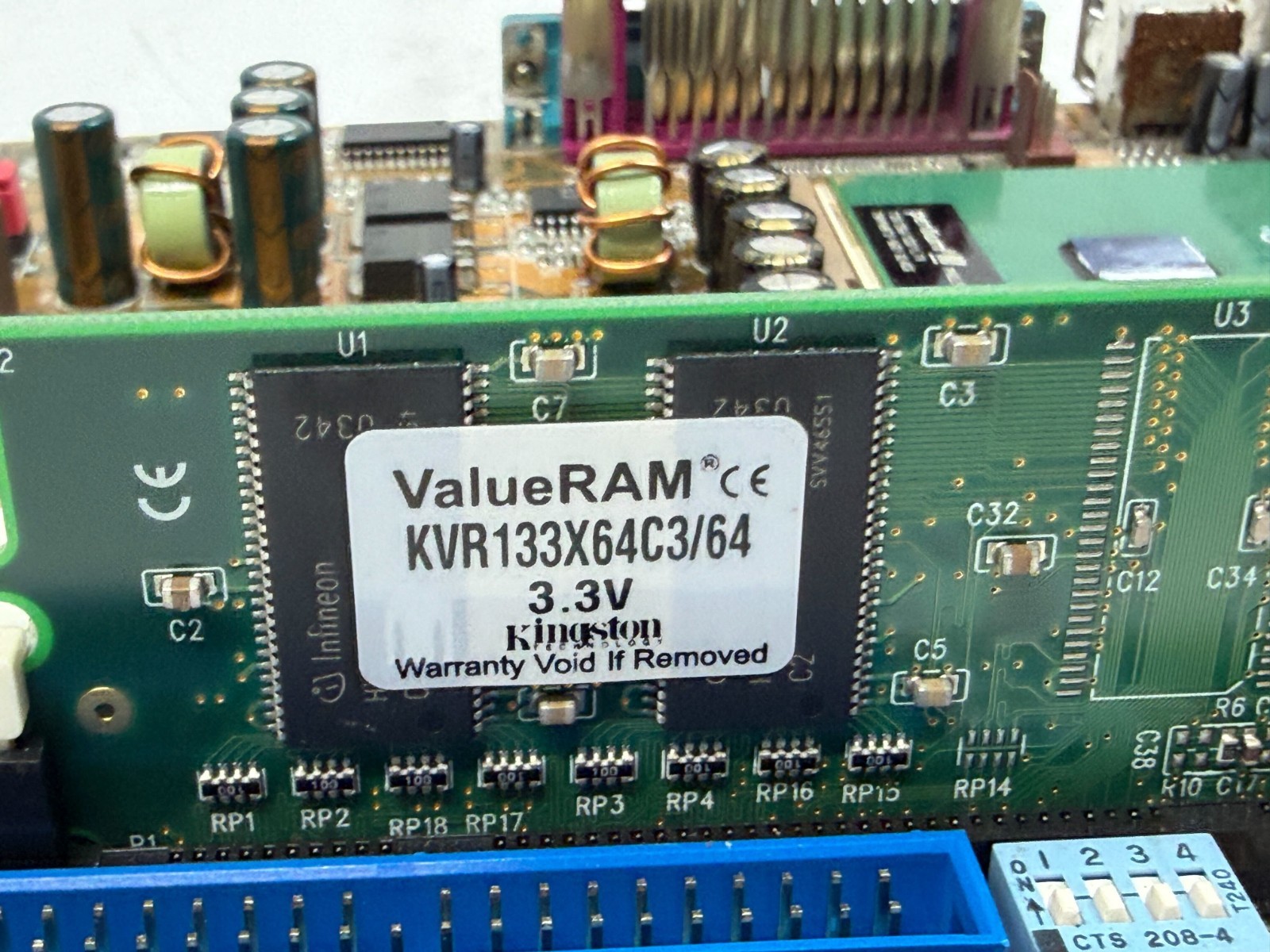 DFI CA61 Socket 370 Pentium III 64MB RAM ATX