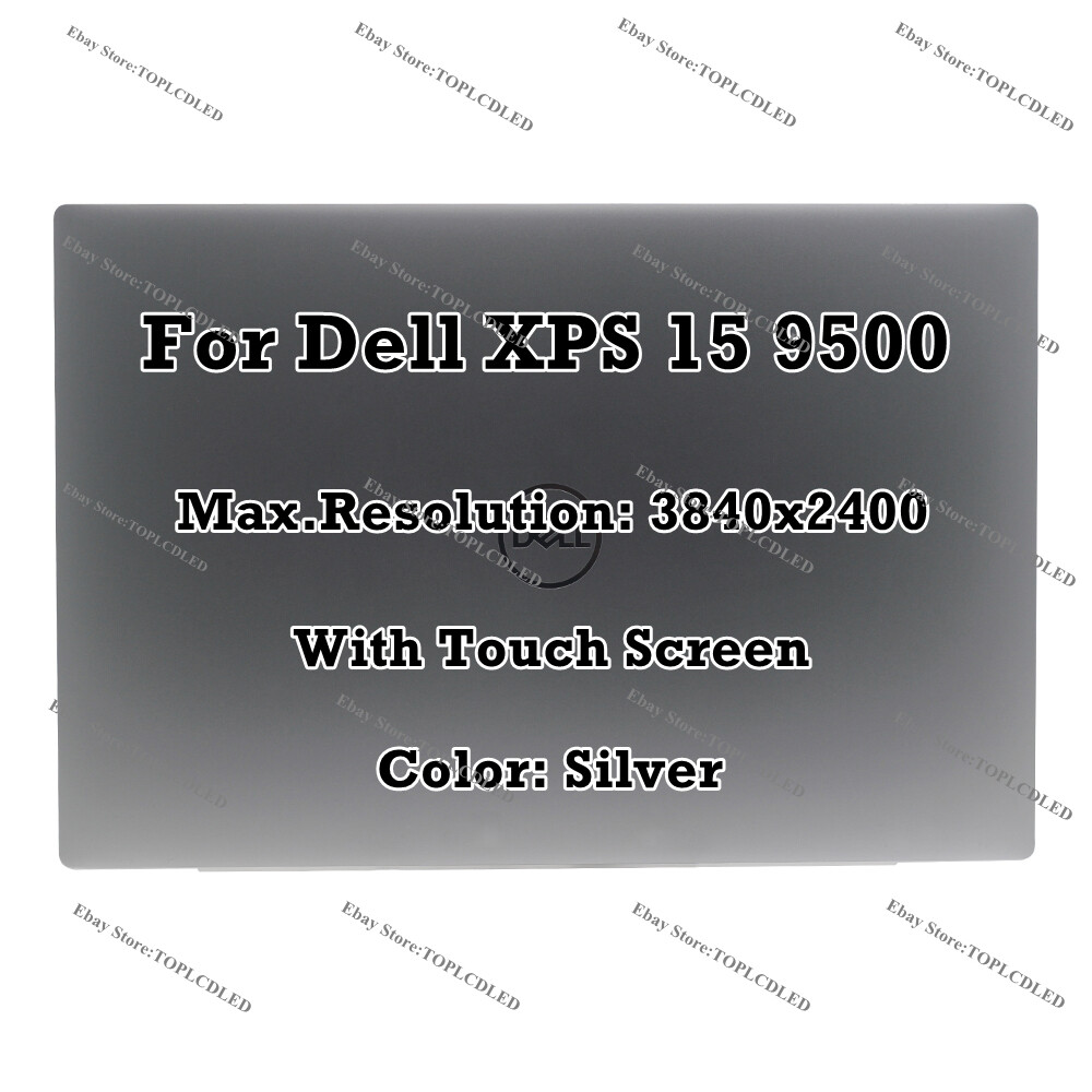 Dell XPS 15 9500 Precision 5550 UHD 4K+ 3840×2400 LCD Touch Screen Assembly
