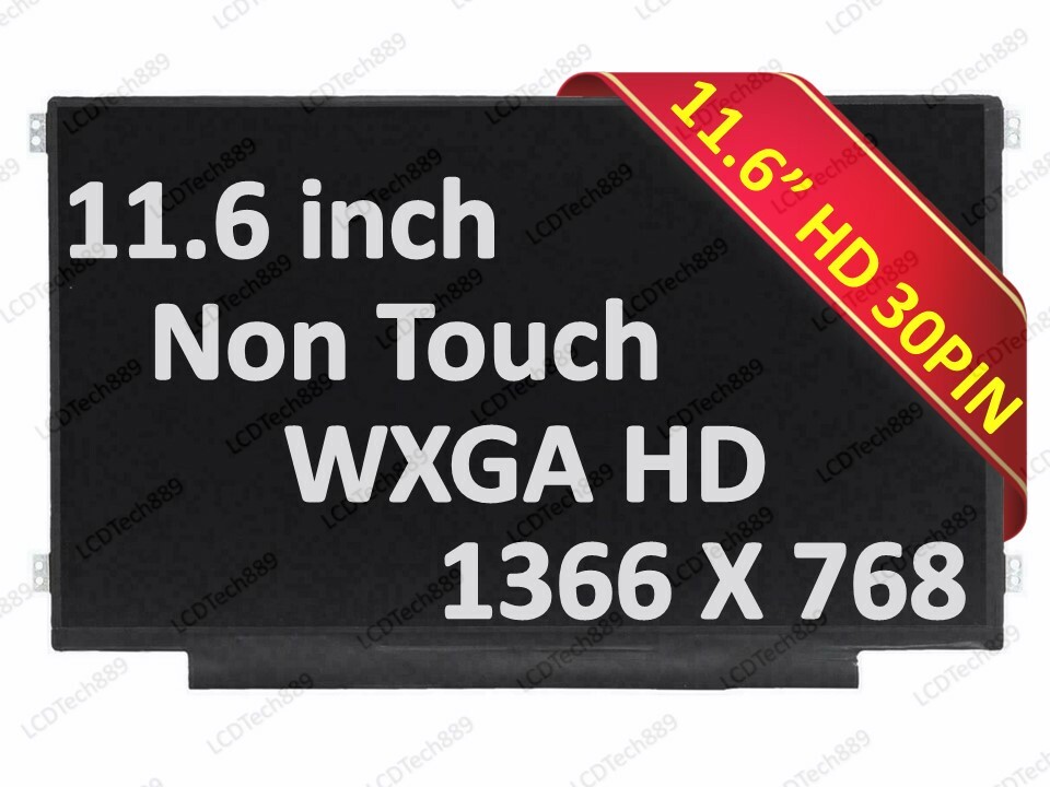 11.6″ HD Slim 30 PINSCompatible with BOE NT116WHM-N42 V8.0 NT116WHM-N21 V4.1