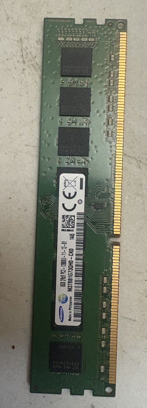 Samsung 8GB PC3-12800 (DDR3-1600) Memory (M378B1G73QH0-CK0)